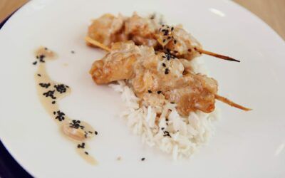 Satay de poulet