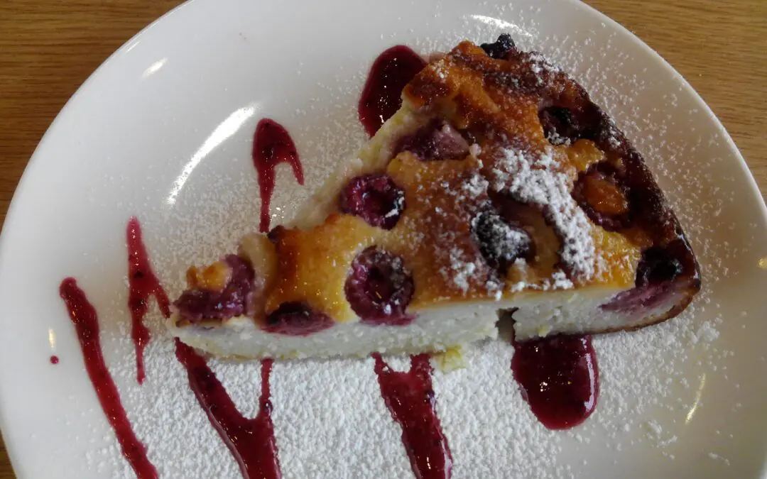Clafoutis de cerezas