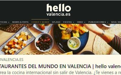 Revista Hello: restaurantes del mundo en Valencia